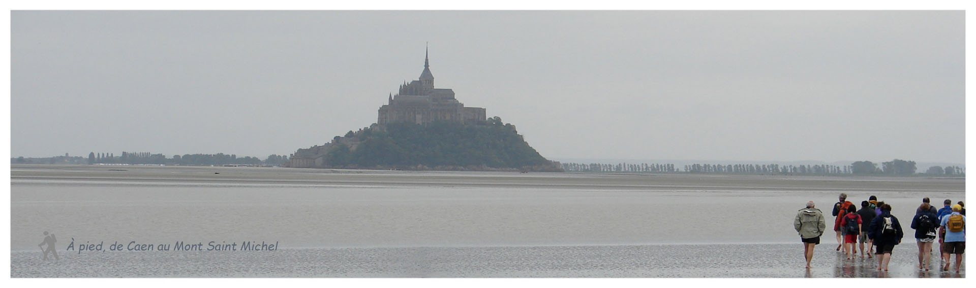 De Caen au Mont Saint Michel (arrivée au Mont)