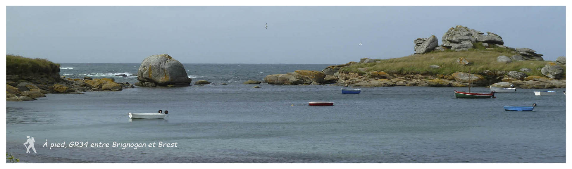 Entre Brignogan et Brest sur le GR34